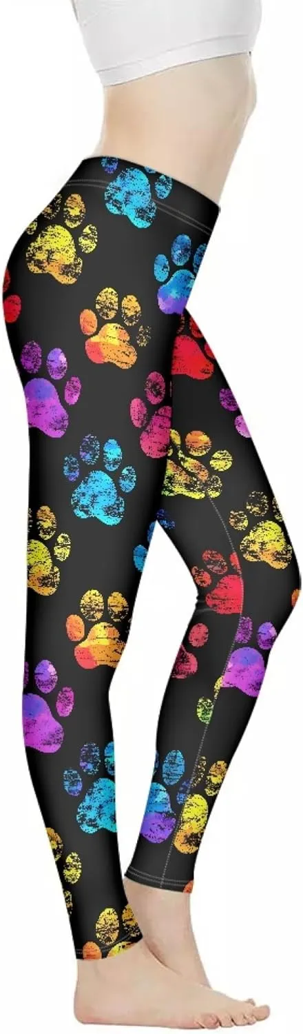 Xhuibop Women Yoga Pants Tummy Control Workout Leggings Stretch Fitness Tights Butt Lifting