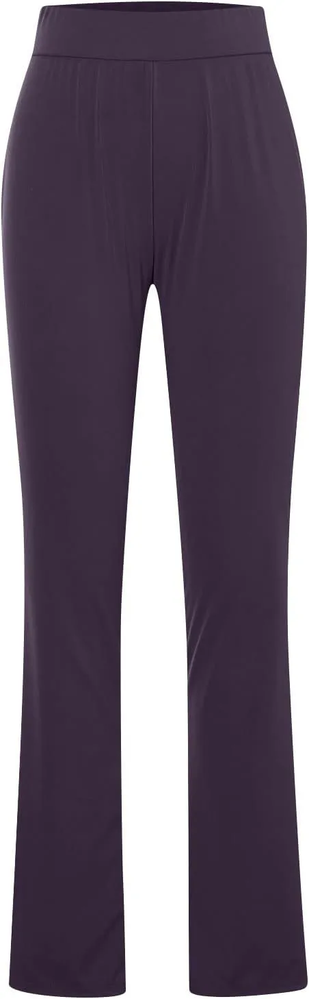 Yoga Flared Pants for Women High Waisted Bootcut Workout Tummy Control Leggings Trendy Stretchy Athletic Trousers